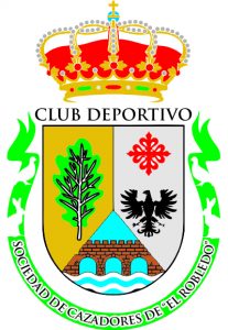 Escudo de la Sociedad de Cazadores El Robledo